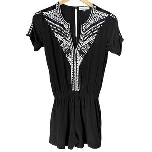 Karina Grimaldi Silk Romper. Size Small